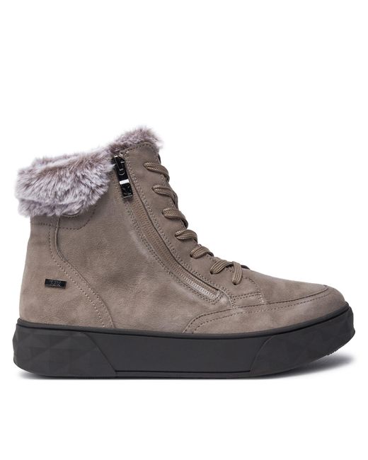 Caprice Brown Schnürschuhe 9-26202-43