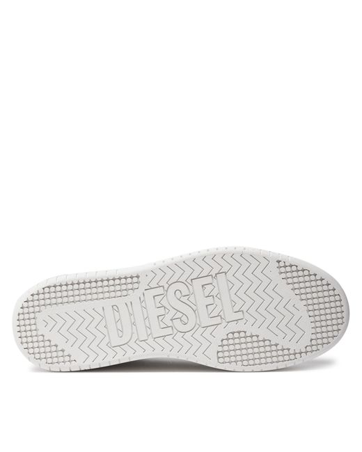 DIESEL White Sneakers S-Athene-Retro Y03405P6952