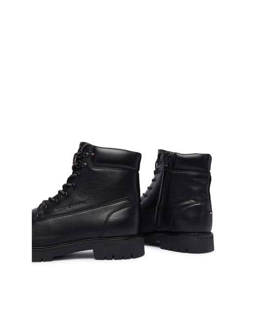 Tommy Hilfiger Schnürstiefeletten Flex Th Outdoor Rs Fm0Fm05600 in Black für Herren