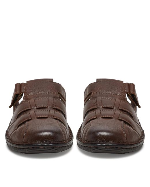Go Soft Pantoletten Porto-01 Mi18 in Brown für Herren