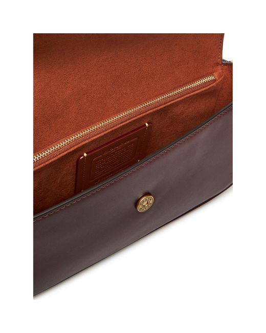 COACH Purple Handtasche Brook Can90