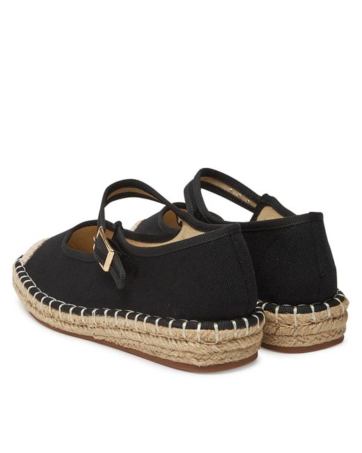 DeeZee Black Espadrilles Q88-512-1