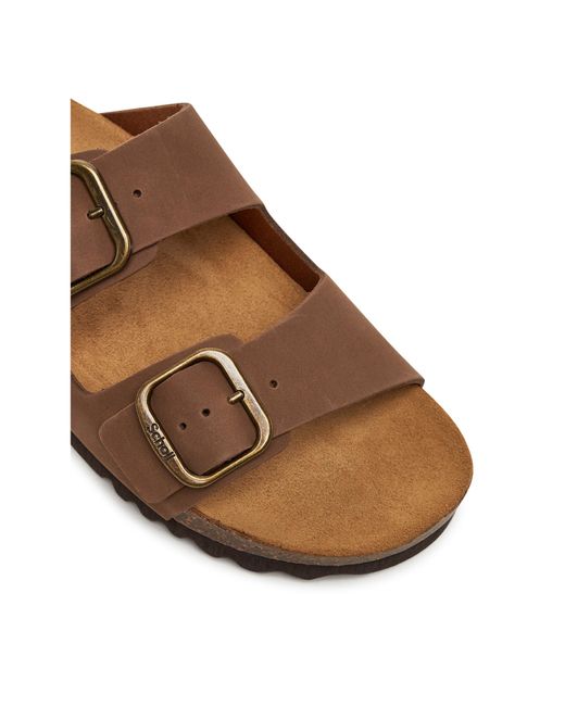 Scholl Brown Pantoletten Josephine F32174