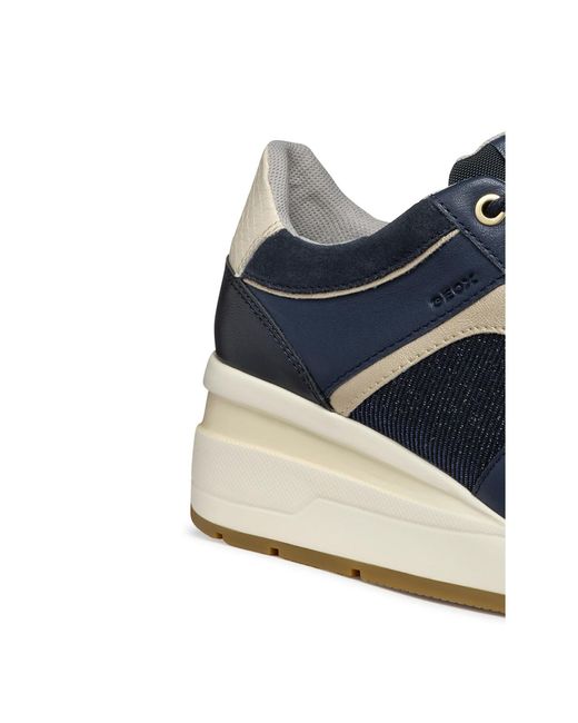 Geox Blue Sneakers D Zosma D558La 085Ly C4002