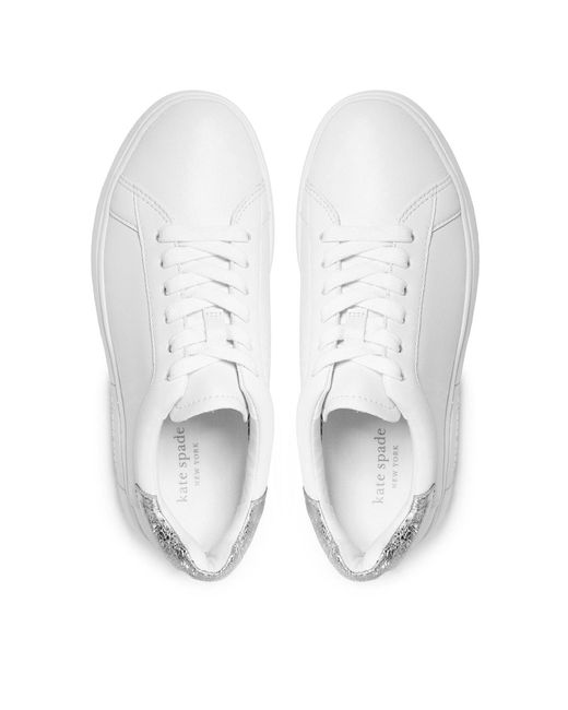 Kate Spade White Sneakers Lift K0023 Weiß
