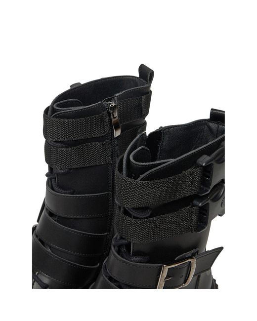 Altercore Black Stiefeletten Demi