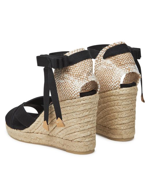 Castaner Black Espadrilles Bailey 025676