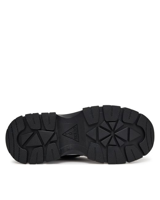 Guess Black Sneakers Flfbrt Ele12