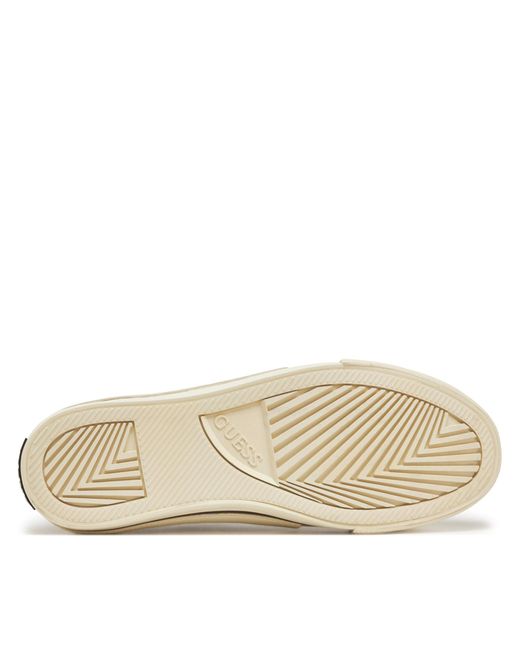 Guess Brown Sneakers Aus Stoff Flpcar Fal12
