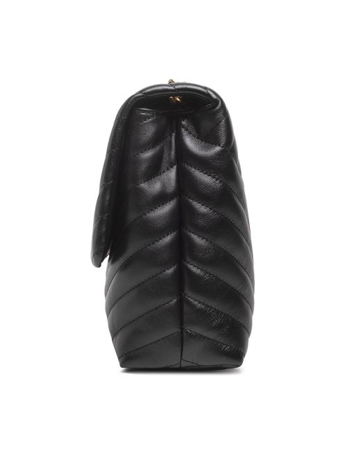 Tory Burch Black Handtasche Kira Chevron Convertible Shoulder Bag 90446