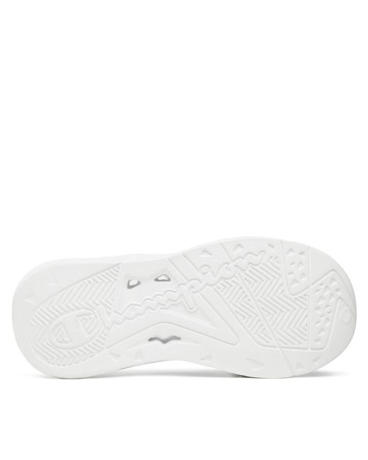Champion White Pantoletten Zone Slide S22105-Cha-Ww001 Weiß