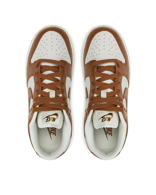 Nike Brown Sneakers Dunk Low Lx Fj2260 001