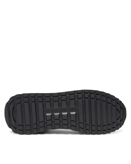 Tommy Hilfiger Sneakers New Runner Eva Corpo Knit Fm0Fm05648 in Black für Herren