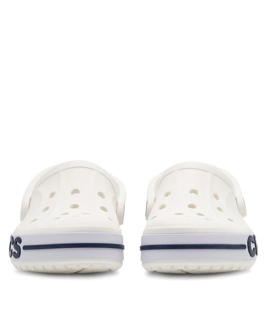 CROCSTM White Pantoletten Bayaband Clog 205089-126
