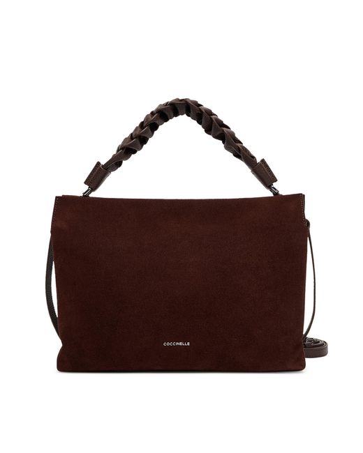 Coccinelle Purple Handtasche P6P Boheme Suede Bimaterial E1 P6P 19 02 01