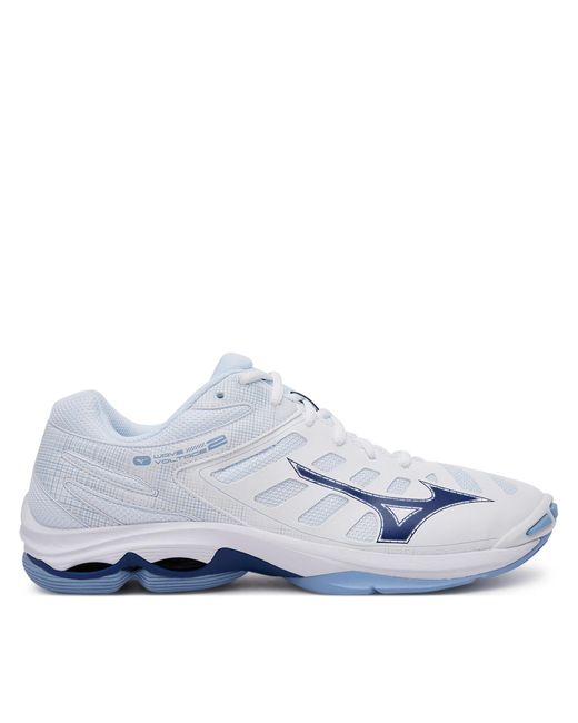 Mizuno Blue Hallenschuhe Wave Voltage 2 V1Ga2460