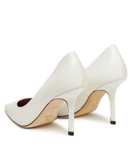 Boss White High Heels Charlize 50536288