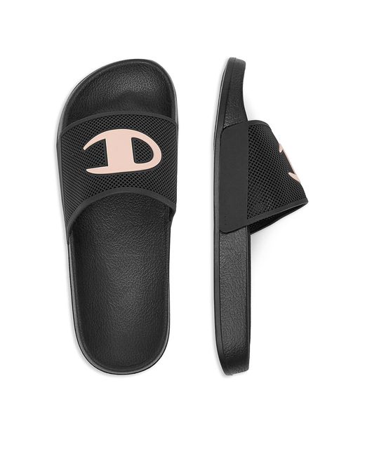 Champion Black Pantoletten Samoa Core S11626-Kk001