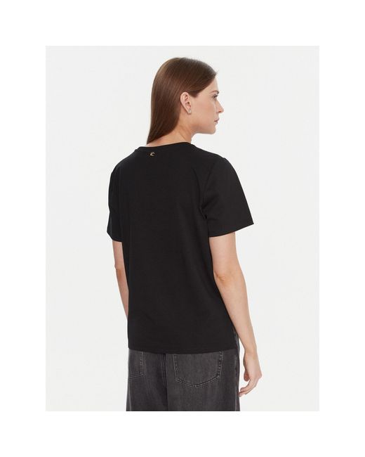 Lola Casademunt Black T-Shirt Lf2515027 Regular Fit