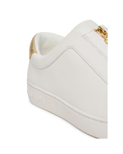 MICHAEL Michael Kors White Sneakers Keaton 43R4Ktfp4L