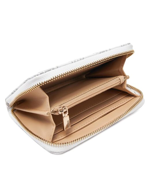 Guess White Große Damen Geldbörse Swpg85 00140