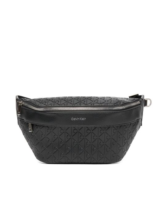 Calvin Klein Gürteltasche Emblem Emboss Waistbag Lv04D3205G in Black für Herren