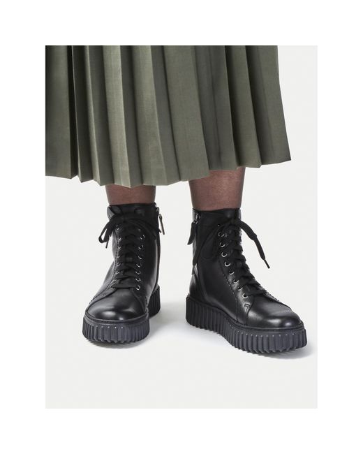 Clarks Black Schnürboots Torhill Rise Schwarz 39