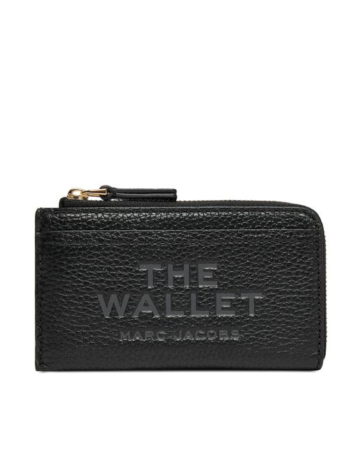 Marc Jacobs Black Kleingeldbörse The Leather Top Zip Multi 2S4Smp010S02