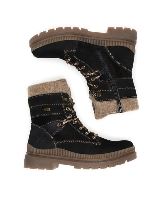 Remonte Black Stiefeletten D0C77-02
