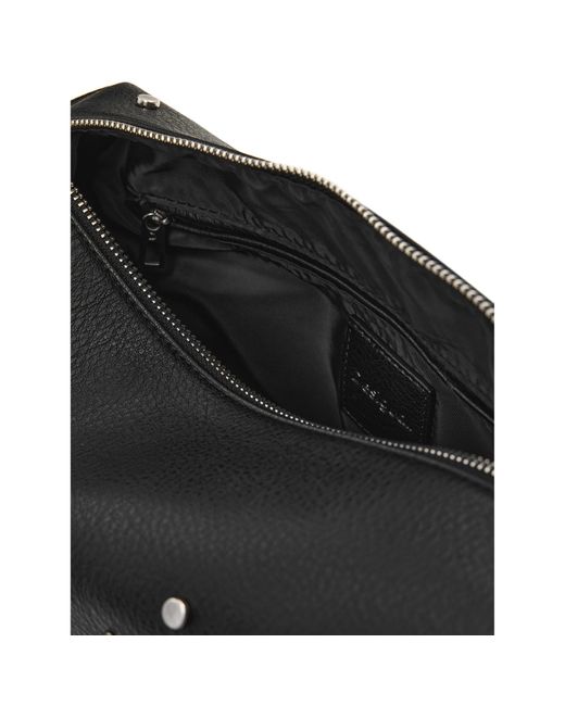 Desigual Black Schwarze Handtasche Mit Reißverschluss