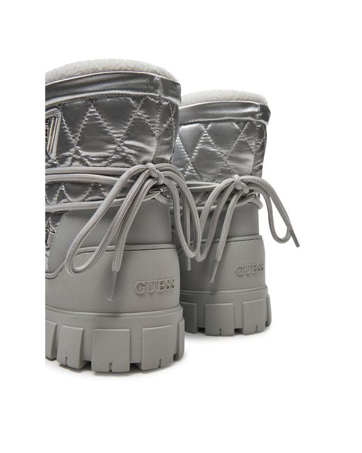 Guess Gray Schneeschuhe Uniques Flfuni Lel10