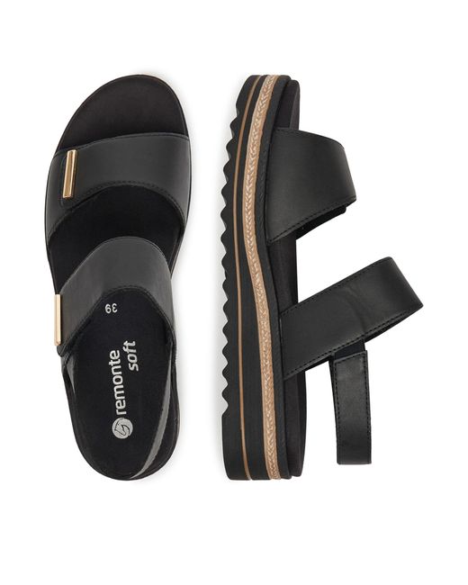 Remonte Black Sandalen D0Q59-00