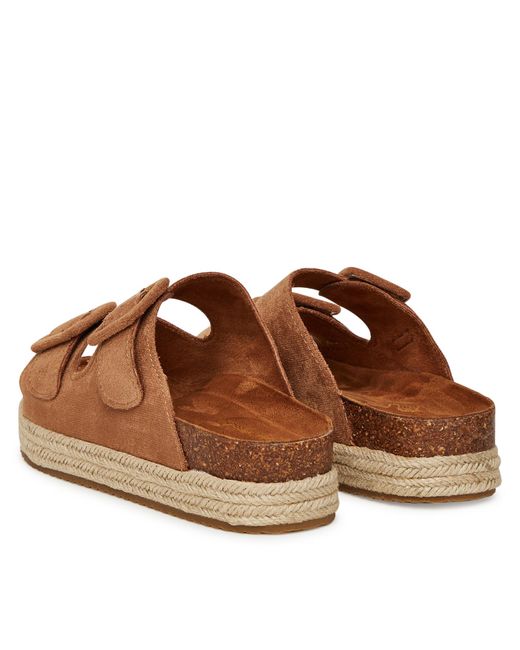 DeeZee Brown Espadrilles Hb210-15Ecoo