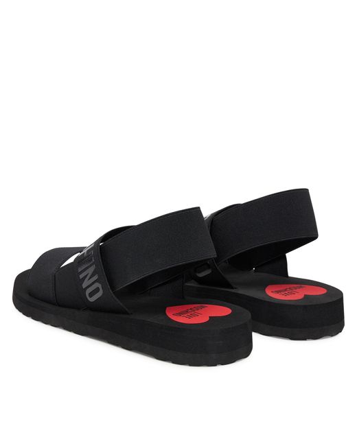 Love Moschino Black Sandalen Ja16033G0Mjn7000