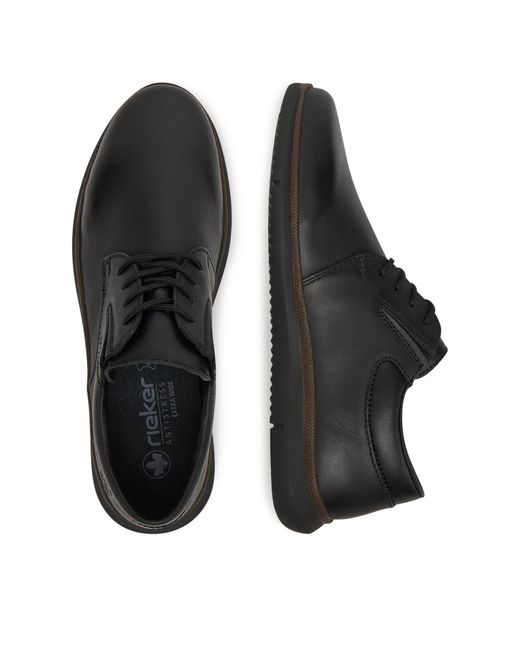 Rieker Halbschuhe 10419-00 in Black für Herren