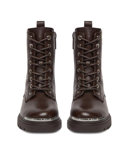 Beverly Hills Polo Club Brown Schnürschuhe Ceo-Hy62382-1