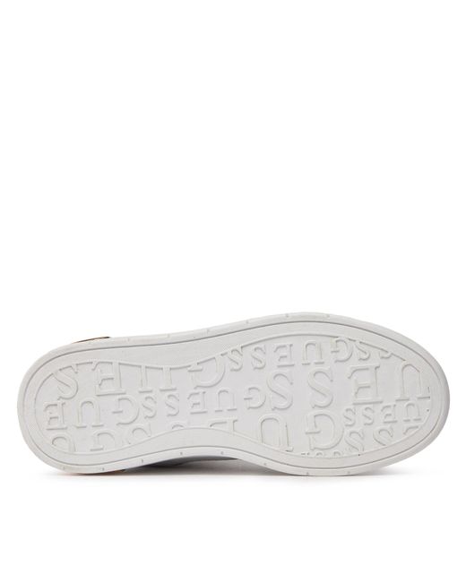 Guess White Sneakers Corten3 Flpcr3 Fal12 Weiß