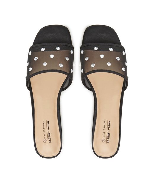Call It Spring Black Pantoletten Sakinah 13950642