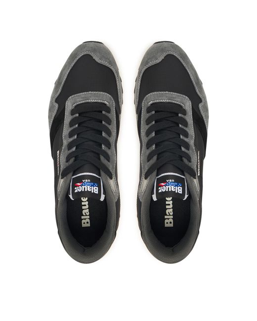 Blauer Sneakers S6Ryder01/Sha in Black für Herren