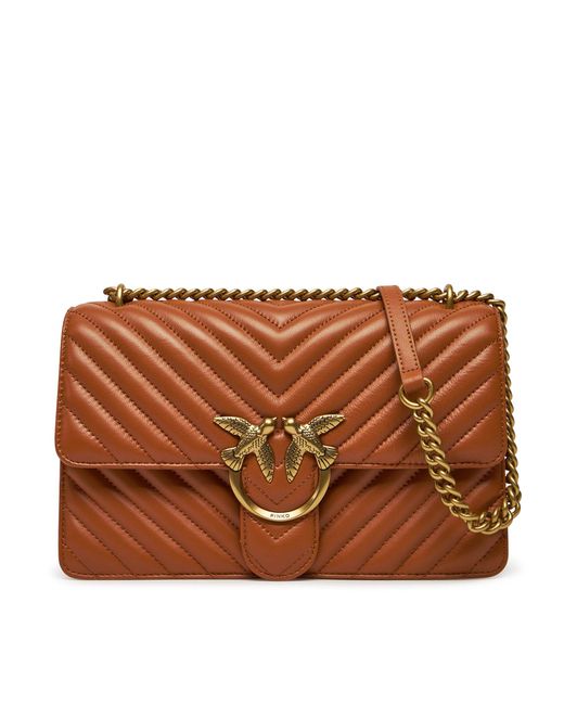 Pinko Brown Handtasche Love One Classic Dc Pe 24 Pltt 100941 A0Gk