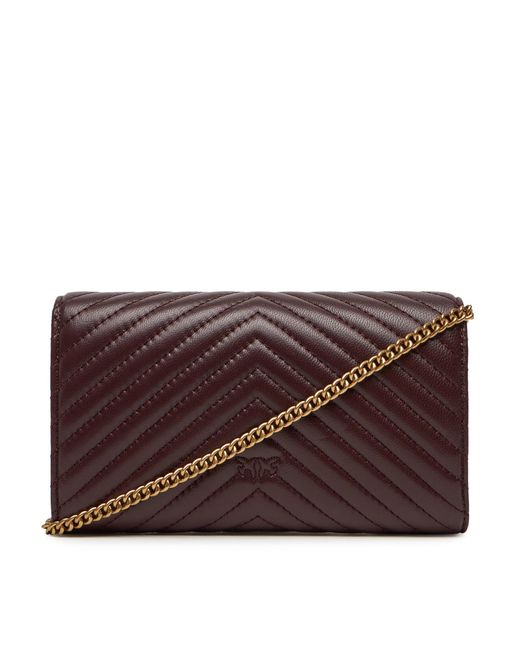 Pinko Brown Handtasche Love One Wallet C Pe 25 Pltt 100062 A0Gk