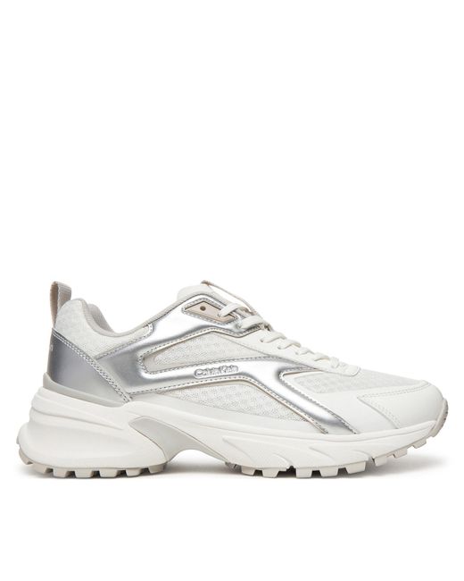Calvin Klein White Wanderschuhe