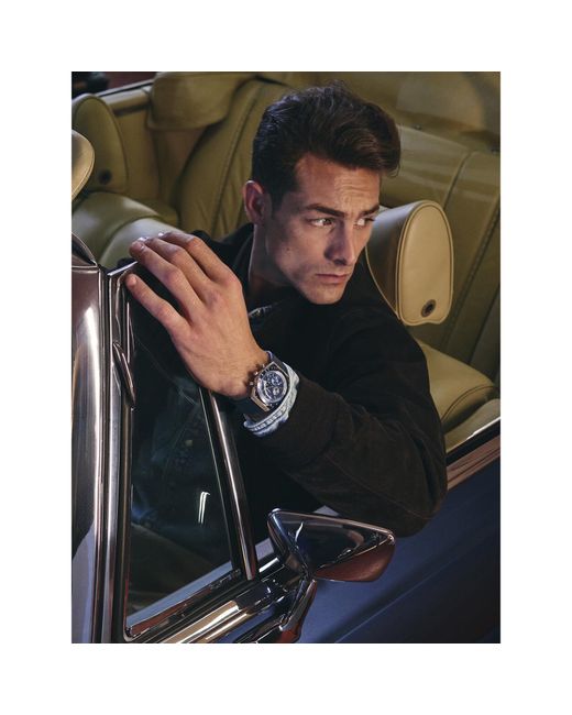 Timex Uhr Q Diver Inspired Chronograph Tw2Y36100 in Blue für Herren