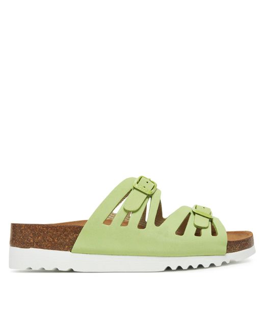 Scholl Green Pantoletten Mf29962