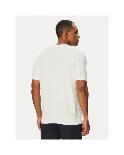 Boss Pullover H-Nilton 50560468 Regular Fit in White für Herren