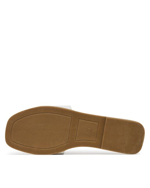 DeeZee White Pantoletten Q877-44