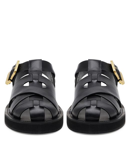 Gino Rossi Black Sandalen Lock-Cs882-Hm-01