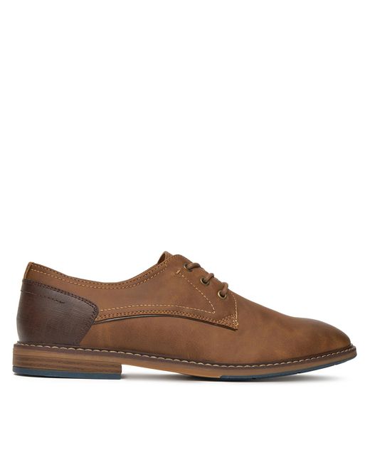 Lanetti Halbschuhe 123Am1935 in Brown für Herren