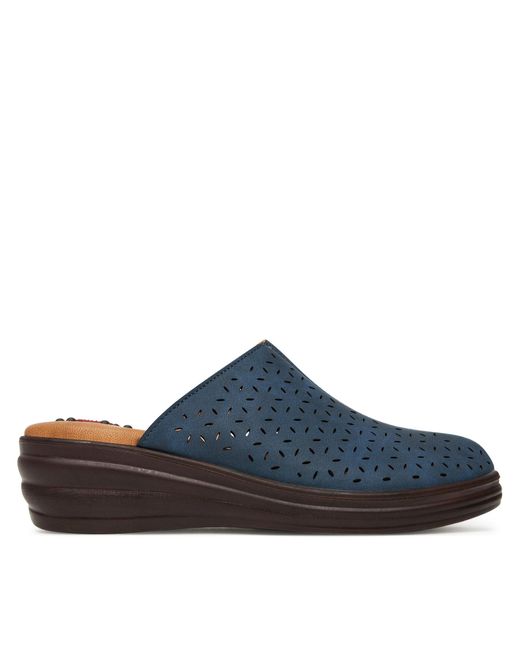 Go Soft Blue Pantoletten La3J7701-7