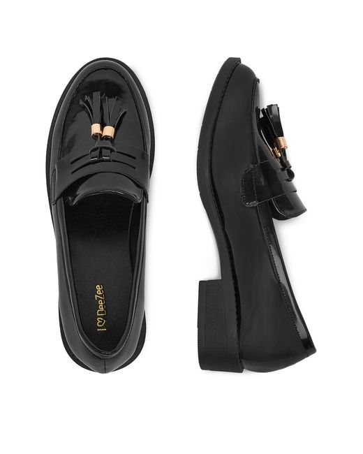 DeeZee Black Slipper 13093-2